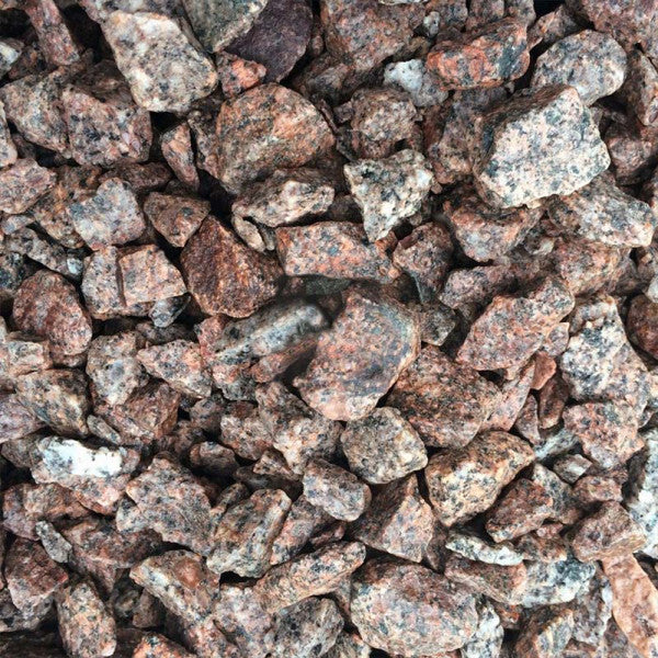 Dolomite Pink/Grey Granite Chippings 20mm - 20Kg